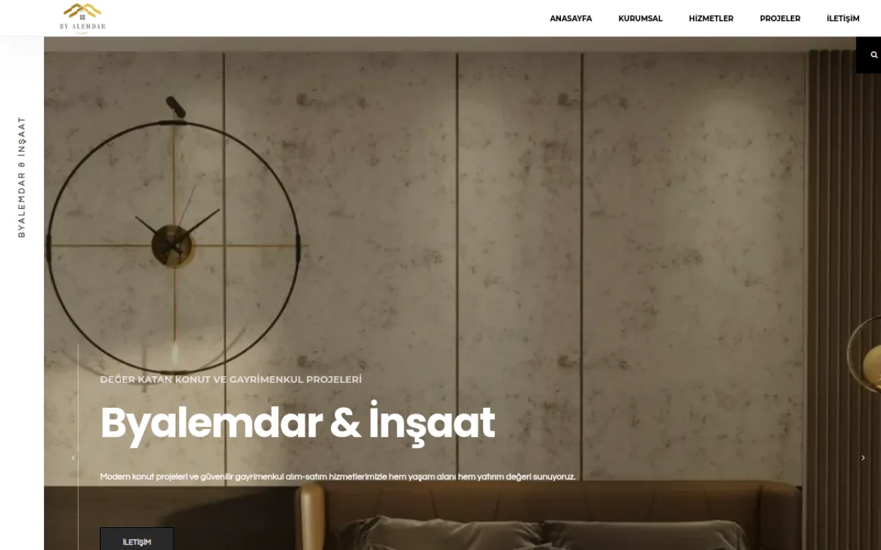 Byalemdar & İnşaat — Corporate website